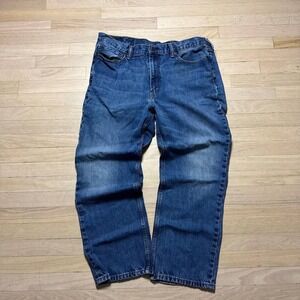 Levi's 514 Straight Fit Jeans Medium Wash Red Tab Men's W40 L30